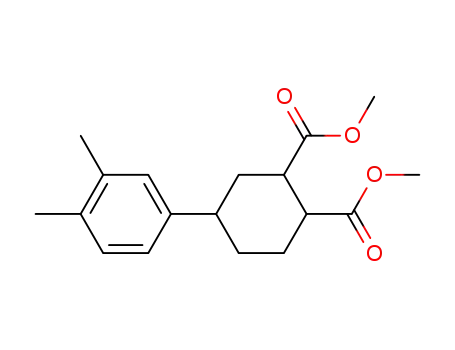 3,4-dimethoxycarbonylcyclohexyl-3′,4′-dimethylbenzene